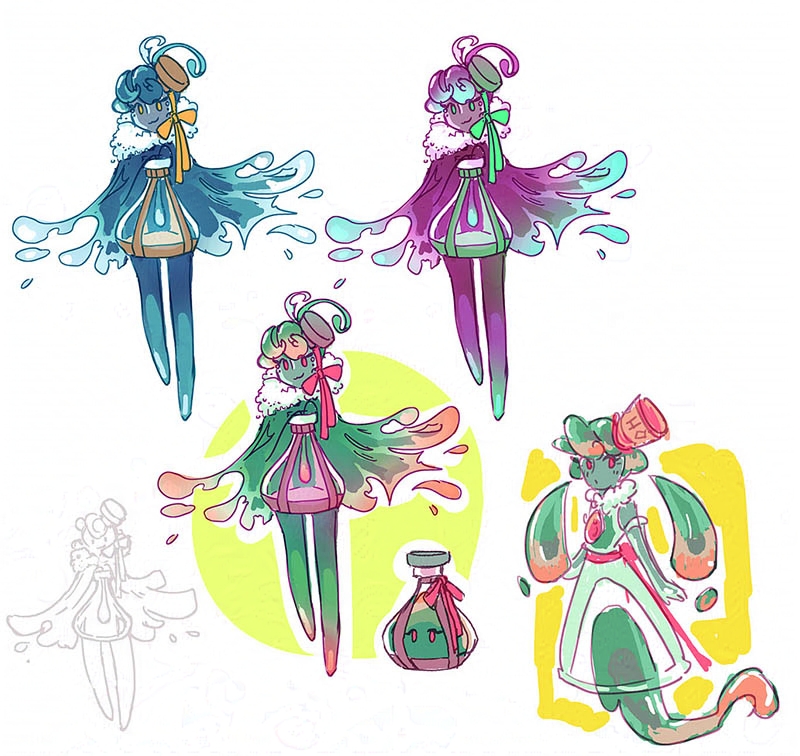 Player color variations